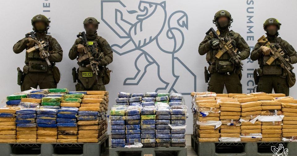Record cocaine haul found hidden inside a stone crusher in Luxembourg